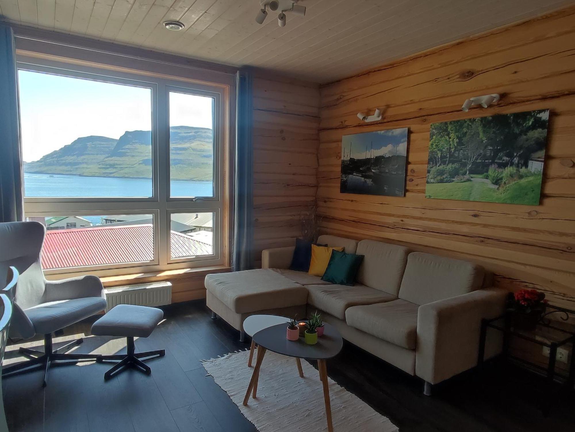 Gotugjogv Log House Apartment Exterior photo